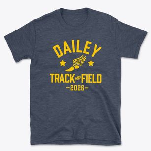 Dailey Elementary School Track and Field Basic T-Shirt