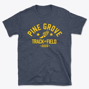 Pine Grove Elementary School Track and Field Basic T-Shirt