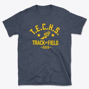 Travis Early College High School Track and Field Basic T-Shirt