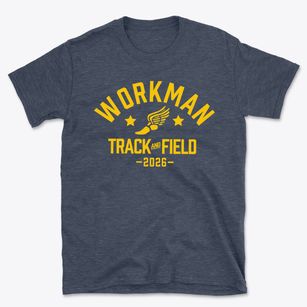 Workman Junior High School Track and Field Basic T-Shirt