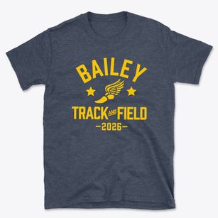 Bailey Junior High School Track and Field Basic T-Shirt