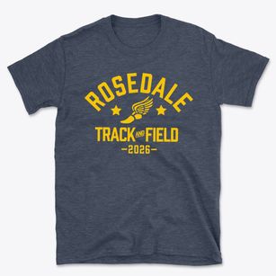 Rosedale Middle School Track and Field Basic T-Shirt