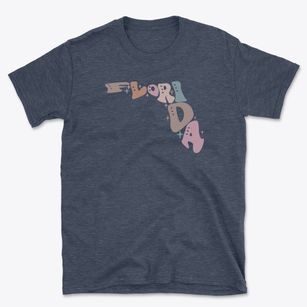 Florida Pastel Basic T-Shirt