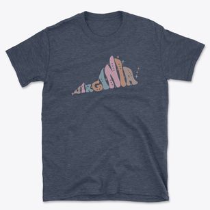  Virginia Pastel Basic T-Shirt