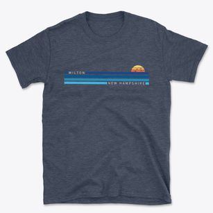 Wilton New Hampshire Water View Basic T-Shirt