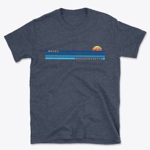 Wales Massachusetts Water View Basic T-Shirt