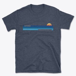 Oxford Massachusetts Water View Basic T-Shirt