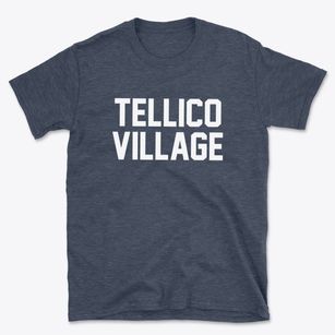 Tellico Village Tennessee Classic Block Basic T-Shirt