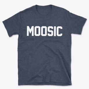 Moosic Pennsylvania Classic Block Basic T-Shirt