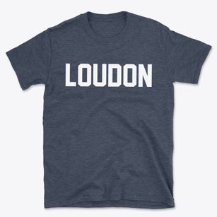 Loudon Tennessee Classic Block Basic T-Shirt