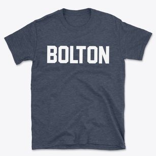 Bolton Massachusetts Classic Block Basic T-Shirt