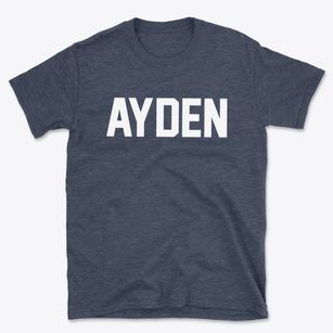 Ayden North Carolina Classic Block Basic T-Shirt