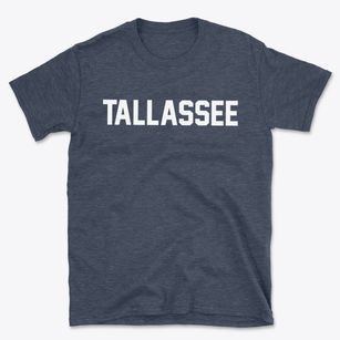 Tallassee Alabama Classic Block Basic T-Shirt