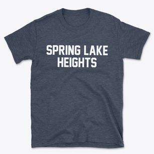 Spring Lake Heights New Jersey Classic Block Basic T-Shirt