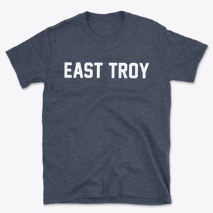 East Troy Wisconsin Classic Block Basic T-Shirt