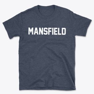 Mansfield Ohio Classic Block Basic T-Shirt