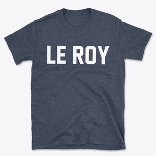 Le Roy Illinois Classic Block Basic T-Shirt