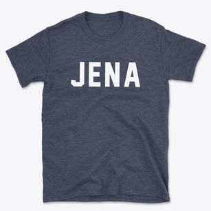 Jena Louisiana Classic Block Basic T-Shirt