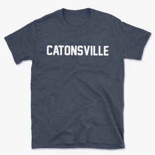 Catonsville Maryland Classic Block Basic T-Shirt