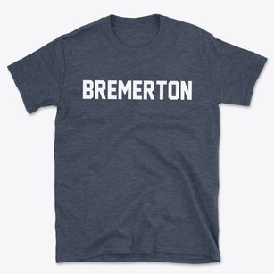 Bremerton Washington Classic Block Basic T-Shirt