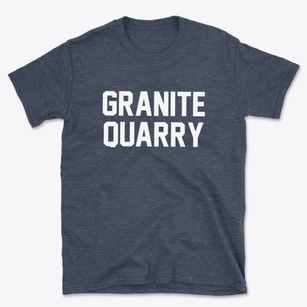 Granite Quarry North Carolina Classic Block Basic T-Shirt