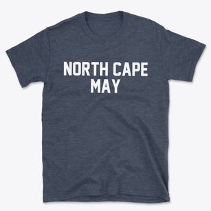 North Cape May New Jersey Classic Block Basic T-Shirt