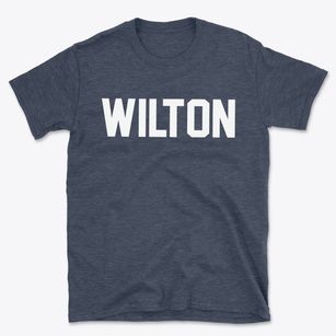 Wilton Iowa Classic Block Basic T-Shirt
