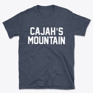 Cajah's Mountain North Carolina Classic Block Basic T-Shirt