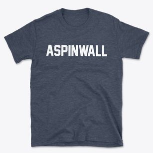 Aspinwall Pennsylvania Classic Block Basic T-Shirt