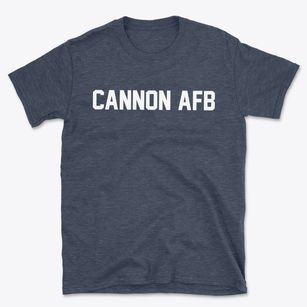 Cannon Afb New Mexico Classic Block Basic T-Shirt