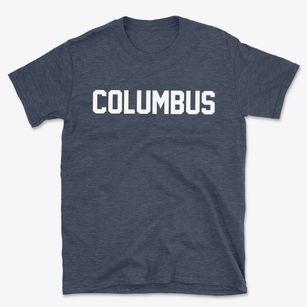 Columbus Ohio Classic Block Basic T-Shirt