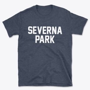 Severna Park Maryland Classic Block Basic T-Shirt