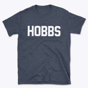 Hobbs New Mexico Classic Block Basic T-Shirt