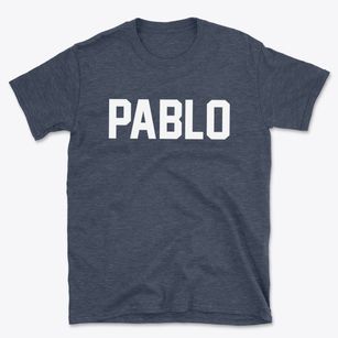 Pablo Montana Classic Block Basic T-Shirt