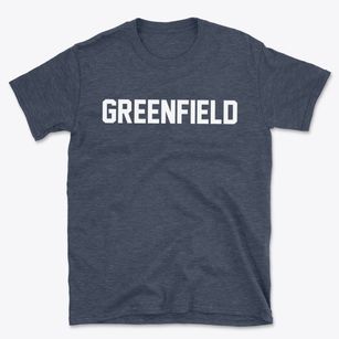 Greenfield Wisconsin Classic Block Basic T-Shirt