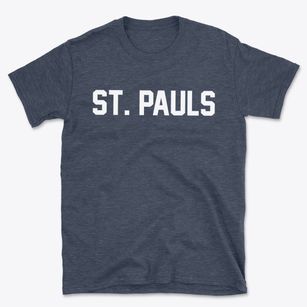 St. Pauls North Carolina Classic Block Basic T-Shirt