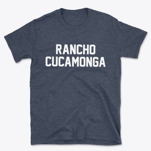 Rancho Cucamonga California Classic Block Basic T-Shirt
