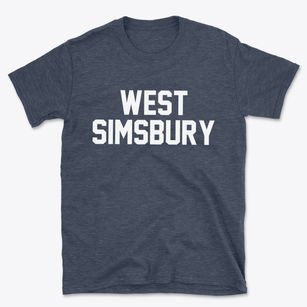 West Simsbury Connecticut Classic Block Basic T-Shirt