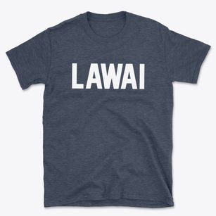 Lawai Hawaii Classic Block Basic T-Shirt