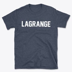 Lagrange Ohio Classic Block Basic T-Shirt