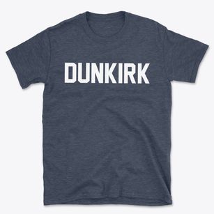 Dunkirk Wisconsin Classic Block Basic T-Shirt