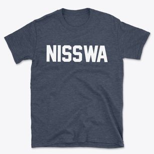 Nisswa Minnesota Classic Block Basic T-Shirt