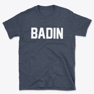 Badin North Carolina Classic Block Basic T-Shirt