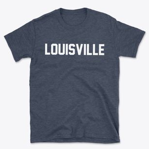 Louisville Kentucky Classic Block Basic T-Shirt