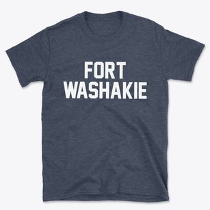 Fort Washakie Wyoming Classic Block Basic T-Shirt