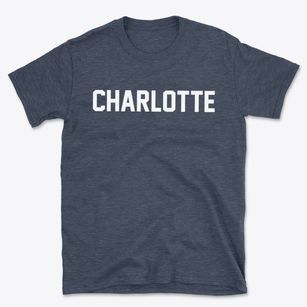 Charlotte New York Classic Block Basic T-Shirt