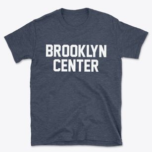 Brooklyn Center Minnesota Classic Block Basic T-Shirt