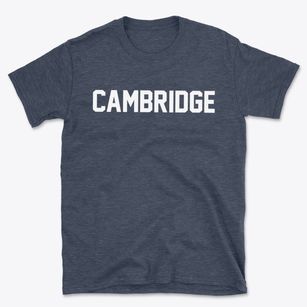 Cambridge Wisconsin Classic Block Basic T-Shirt