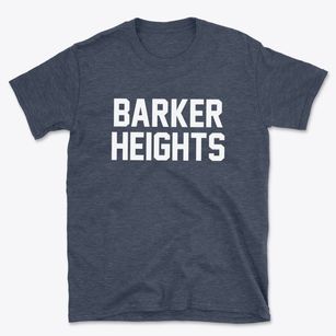 Barker Heights North Carolina Classic Block Basic T-Shirt