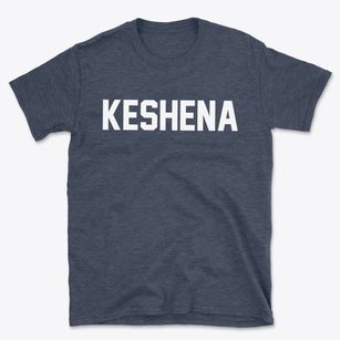 Keshena Wisconsin Classic Block Basic T-Shirt